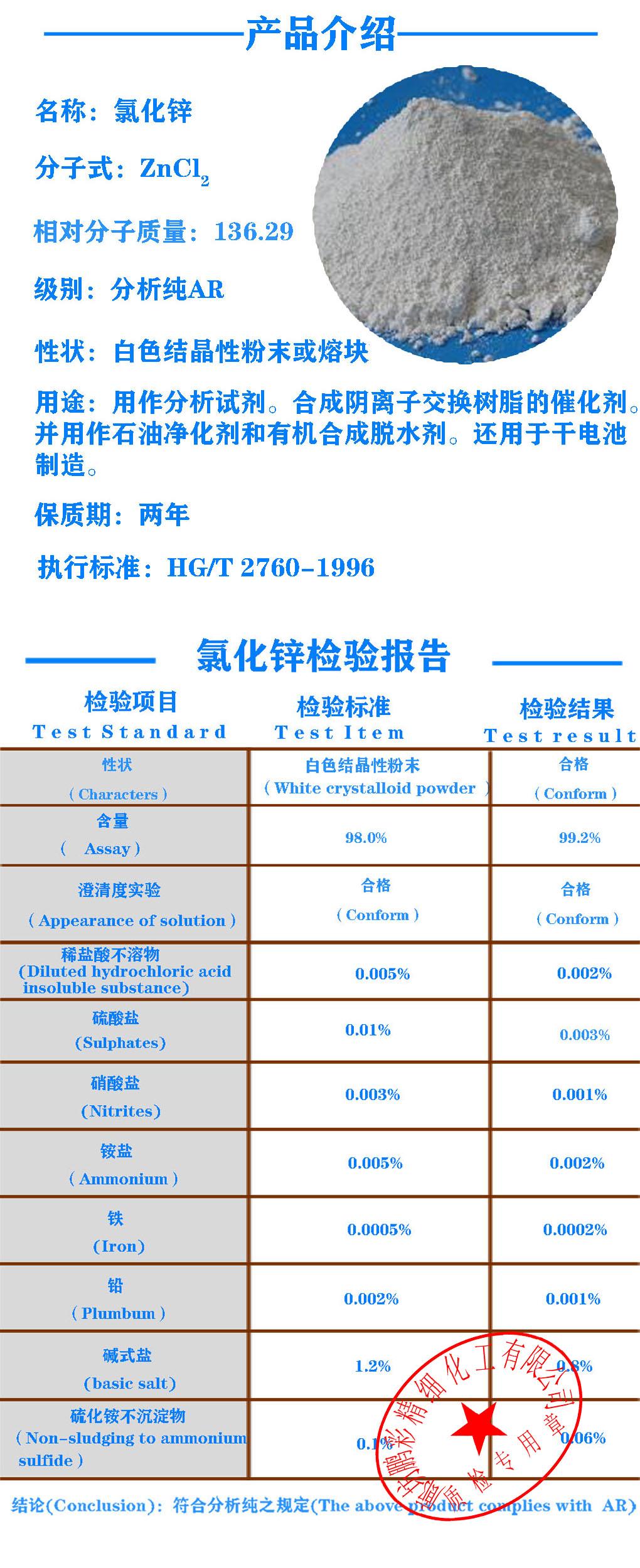 氯化锌最新价格动态与市场分析报告