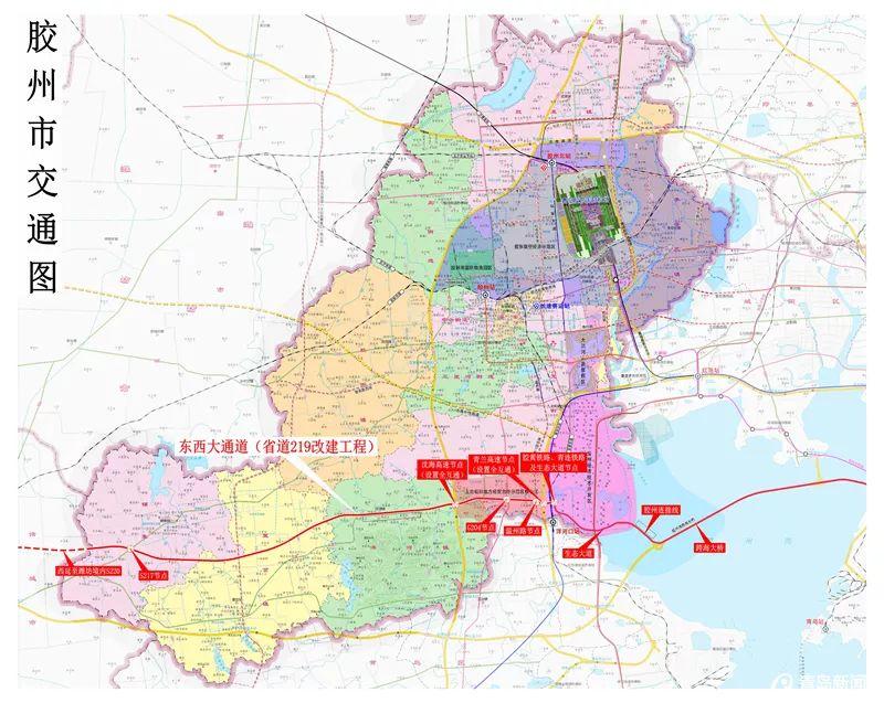 胶州市最新规划图揭秘，城市发展的宏伟蓝图与未来展望