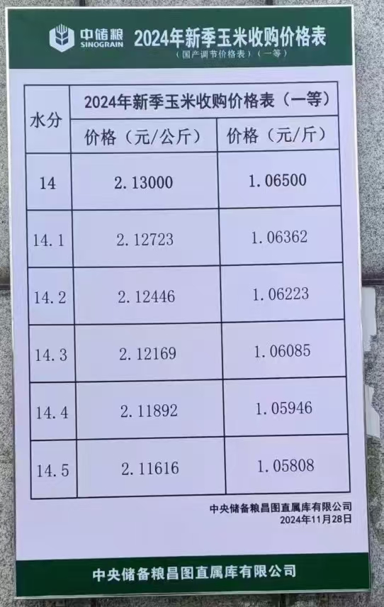 吉林省玉米最新价格动态解析