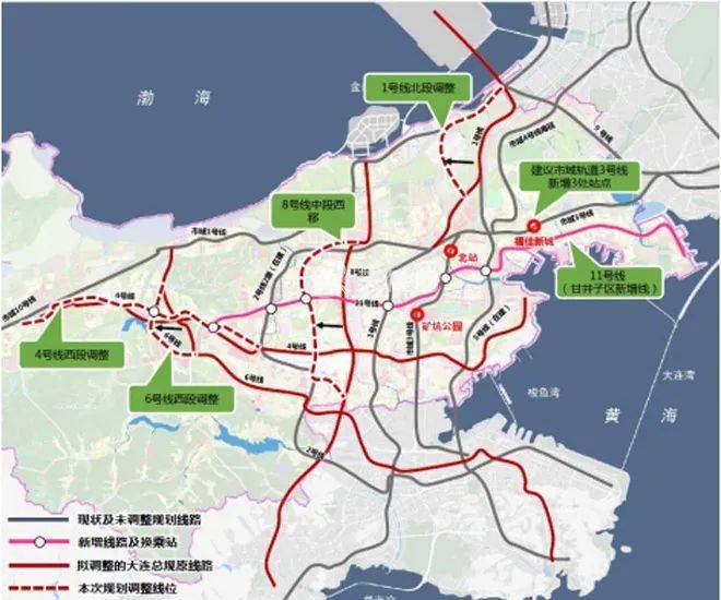 大连地铁最新线路图全景概览